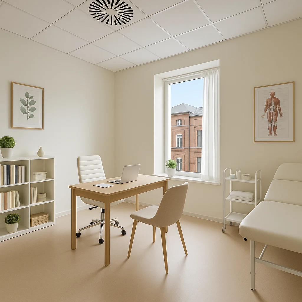 location cabinet medical Charleroi 2